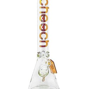 Cheech CA-07 16" 7MM Cheech Logo Beaker W/ Ice Catcher