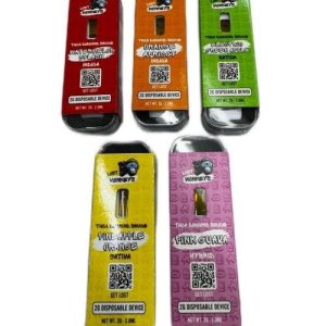 Lost Monkeys THC-A Diamond Sauced 2g Disposable Electric Green A