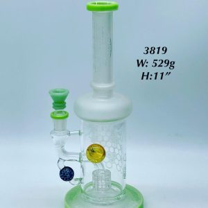 Water Pipe 10 Inch Diamond Filled Beaker