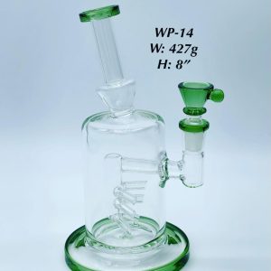 Water Pipe 8 Inch Sprinkler Perc Bent Neck Stem less