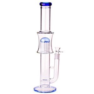 17 Inch 10 Arm Tree Into Inline Perc Water Pipe