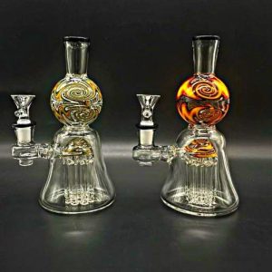 7.5 Inch Venom Rig With Wig Wag Design and Wig Wag Tree Perc