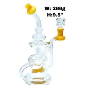Inline Recycler Bent Neck Water Pipe 3788