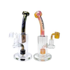 Cheech CH-130 8" Fumed Cheech Rig With Perc & Banger