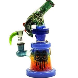 Cheech CHE-181 Two Tone Frit Hand On Your Glass Rig