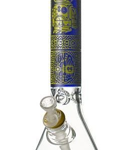 Cheech CHE-168 Yellow Mind Of A Maniac Beaker