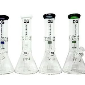 OG-S36 11" OG Tube With Perc & Ice Catcher