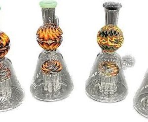 Venom Water Pipe Rig Wig Wag Ball Center With Wig Wag Tree Perc