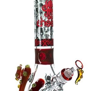 Cheech CHE-226 15" Release The Kraken Water Pipe Ice Catcher