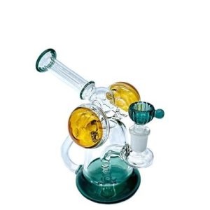 6.5" Recycler Bent Neck Ear Muff Rig