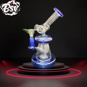 7" Inch Basic Bottom Perc Rig Colored