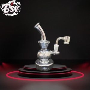 7" Inch Rig WIth Bottom Perc Amazing Colors Water Pipe