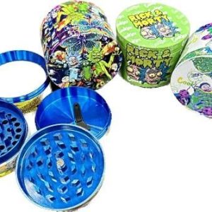 55mm Grinder 4 Piece Character Design