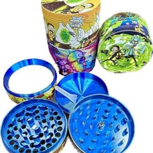 63mm Grinder 4 Piece Character Design