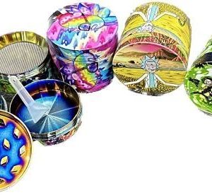 40mm Grinder 4 Piece Character Design