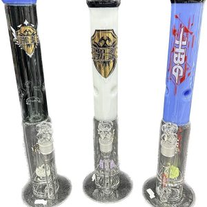 HBG Glass Perk Showerhead Upline Color