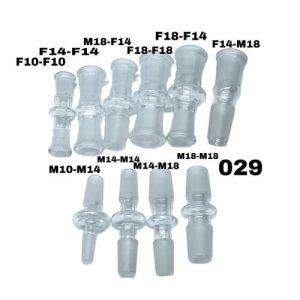 Assorted Glass On Glass Adapters