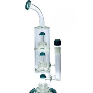 15in Triple Showerhead Perc w/ Bent Neck