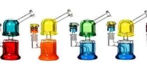 Cheech Freezable Storm Trooper Rig W/ Double Colored Bowl