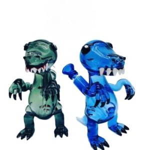6in Dino Water Rig Multi Colored