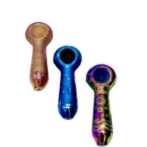 4in Rainbow Hand Pipe W/ Art