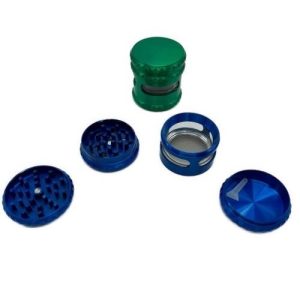 4pc Window Metal Grinder Mix Colors