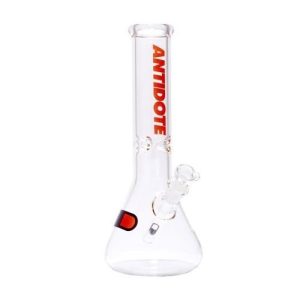 Antidote 12in Red Eye Beaker Waterpipe