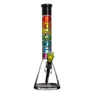 Cheech Rainbow Glycerin Beaker