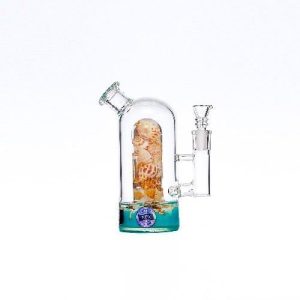 Inex 8in Center Piece Water Pipe Ocean Blue