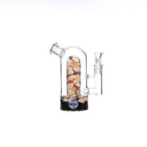 Inex 8in Center Piece Water Pipe Ocean Black