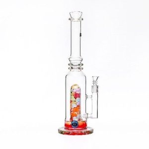 Inex 16in Center Piece Water Pipe Hearts Pink