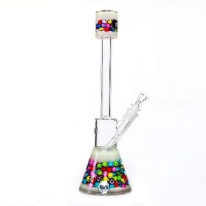 Inex Imagine Series 15in Water Pipe Skull Blue