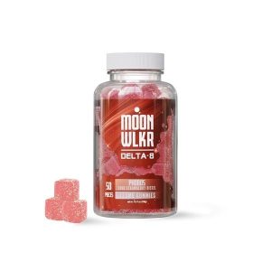 Moon Wlkr Gummy D8 Phobos (Strawberry) 50ct 12.5mg Per Piece