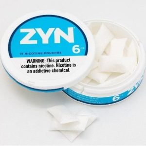 Zyn Nicotine Pouches 5ct 6mg Cool Mint