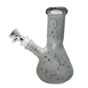 6.5in Grey Cosmic Heavy Beaker