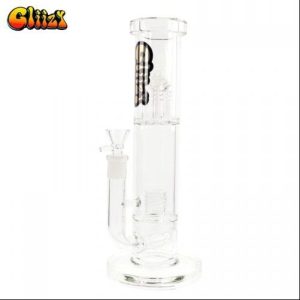 Gliizy 12in Inline 4 Arm Tree Perc Waterpipe