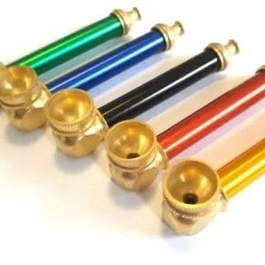 Metal Hand Pipe W/ Gear Head