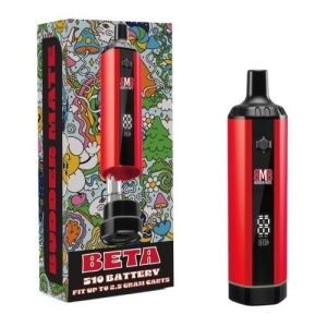 Budder Mate Beta 510 Battery 6ct Red