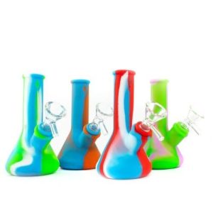 Silicone Water Pipe Mini Beaker