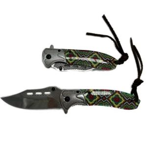 4.5" Closed F/K Satin Finish Blade & Bolster Special Pattern