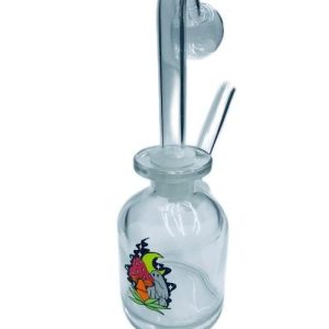 Oil Burner Waterpipe 3pc W/Print Art