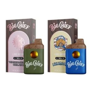 Big Chief Live Resin THC A 3g Disposable Black Truffle