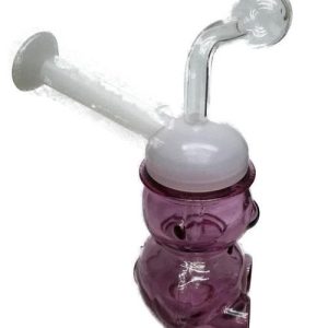 Teddy Bear Oil Burner Waterpipe W/Silicone Mouth Piece