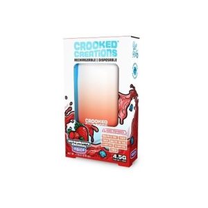 Crooked Creations 4.5g Mix Blend Disposable Strawberry Zkittlez