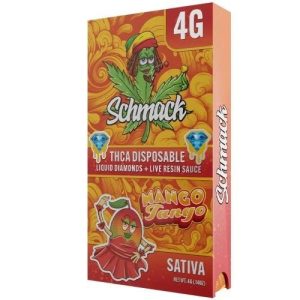 Schmack 4g THC-A Disposable Mango Tango Sativa