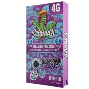 Schmack 4g THC-A Disposable Cosmic Runtz Hybrid