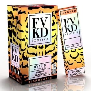 FVKD Exotics Liquid Diamonds D8 3.5g Disposable Pink Berry