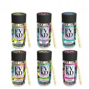 FVKD Exotics THC-A Liquid Diamonds Pre-Rolls 5ct Watermelon