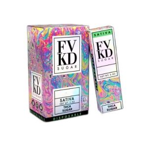FVKD Sugar THCA Sugar 3.5g Disposable Strawberry Cough