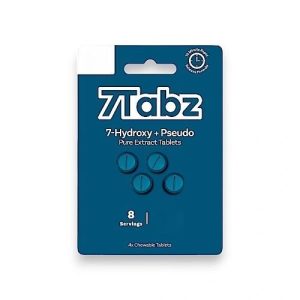7Tabz Pure 20mg 7-Hydroxy Supplement 4ct Tropical Flavor